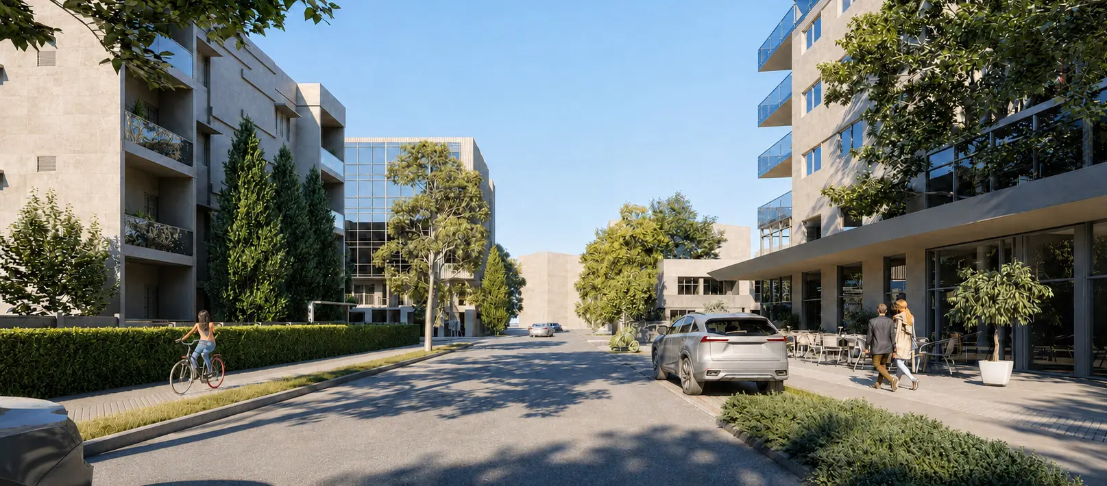 Arnold Grove streetscape
